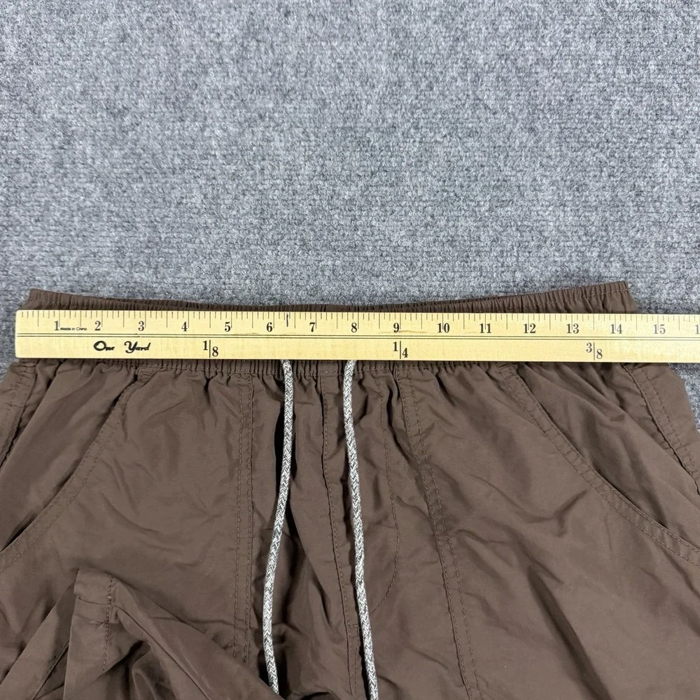 Katin Nylon Shorts Mens Small Brown Beach Swim Trunks Linerless Drawstring